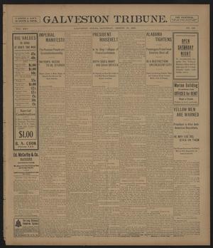 Primary view of object titled 'Galveston Tribune. (Galveston, Tex.), Vol. 25, No. 230, Ed. 1 Saturday, August 19, 1905'.
