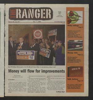Primary view of object titled 'The Ranger (San Antonio, Tex.), Vol. 80, No. 10, Ed. 1 Friday, November 11, 2005'.