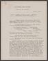 Primary view of [Congregation Adath Yeshurun Board of Trustees Minutes: January 10, 1938]