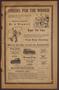Thumbnail image of item number 3 in: 'Center Daily News (Center, Tex.), Vol. 1, No. 99, Ed. 1 Wednesday, September 18, 1929'.