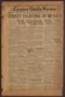 Primary view of Center Daily News (Center, Tex.), Vol. 1, No. 102, Ed. 1 Saturday, September 21, 1929