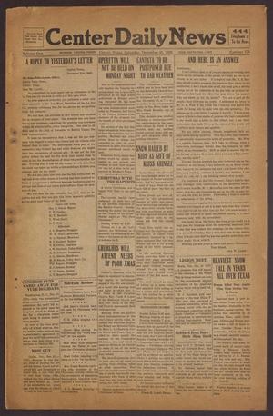 Primary view of Center Daily News (Center, Tex.), Vol. 1, No. 176, Ed. 1 Saturday, December 21, 1929