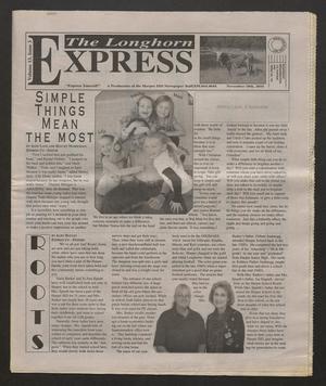 The Longhorn Express (Harper, Tex.), Vol. 13, No. 3, Ed. 1 Friday, December 10, 2010