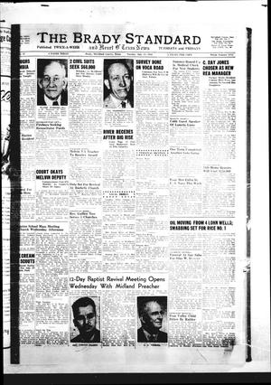 Primary view of object titled 'The Brady Standard and Heart O' Texas News (Brady, Tex.), Vol. [40], No. 31, Ed. 1 Tuesday, July 13, 1948'.