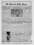 Thumbnail image of item number 1 in: 'Mt. Pleasant Daily Times (Mount Pleasant, Tex.), Vol. 19, No. 104, Ed. 1 Thursday, July 14, 1938'.
