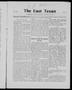 Primary view of The East Texan (Commerce, Tex.), Vol. 3, No. 3, Ed. 1 Thursday, January 18, 1917