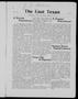 Primary view of The East Texan (Commerce, Tex.), Vol. 3, No. 9, Ed. 1 Thursday, March 1, 1917