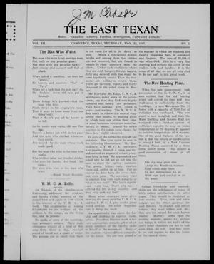 Primary view of object titled 'The East Texan (Commerce, Tex.), Vol. 3, No. 2, Ed. 1 Thursday, November 22, 1917'.