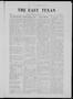 Newspaper: The East Texan (Commerce, Tex.), Vol. 3, No. 23, Ed. 1 Thursday, May …