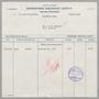 Text: [Invoice for Insurance for D. W. Kempner, February 1950]