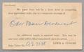 Primary view of [Postcard from Lewis & Conger to D. W. Kempner, July 1950]