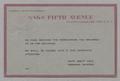 Postcard: [Postcard from Saks Fifth Avenue to D. W. Kempner, April 8, 1950]