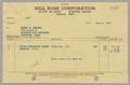 Text: [Invoice for Yellow Sweetheart Grafts and Garnette, July 1956]