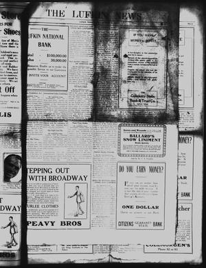 Primary view of object titled 'The Lufkin News (Lufkin, Tex.), Vol. [14], No. 32, Ed. 1 Friday, October 31, 1919'.