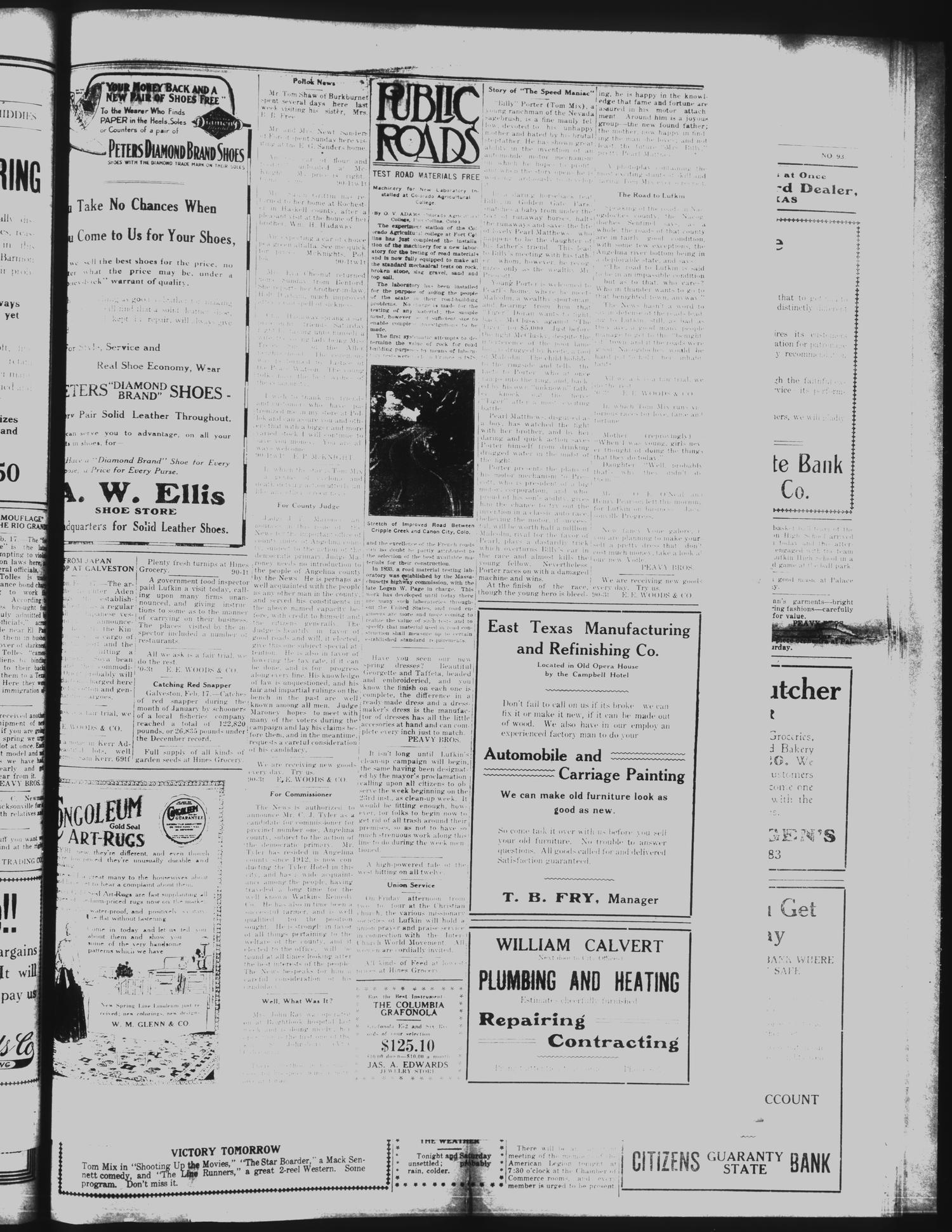 Lufkin Daily News (Lufkin, Tex.), Vol. 5, No. 90, Ed. 1 Tuesday, February 17, 1920
                                                
                                                    [Sequence #]: 3 of 4
                                                