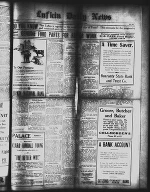 Primary view of object titled 'Lufkin Daily News (Lufkin, Tex.), Vol. 5, No. 124, Ed. 1 Saturday, March 27, 1920'.
