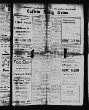 Primary view of object titled 'Lufkin Daily News (Lufkin, Tex.), Vol. 7, No. 38, Ed. 1 Friday, December 16, 1921'.