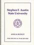 Book: Stephen F. Austin State University Operating Budget: 2020