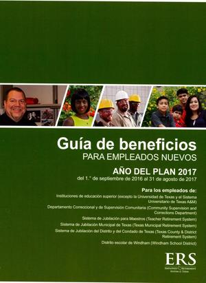 Primary view of object titled 'Guía de beneficios para empleados nuevos: Año del plan 2017'.