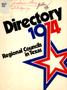 Book: Directory of Regional Councils in Texas: 1974