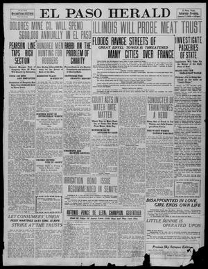 Primary view of object titled 'El Paso Herald (El Paso, Tex.), Ed. 1, Saturday, January 22, 1910'.