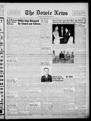 Primary view of The Bowie News (Bowie, Tex.), Vol. 26, No. 24, Ed. 1 Friday, August 22, 1947