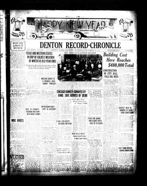 Primary view of object titled 'Denton Record-Chronicle (Denton, Tex.), Vol. 27, No. 120, Ed. 1 Saturday, December 31, 1927'.