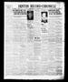 Newspaper: Denton Record-Chronicle (Denton, Tex.), Vol. 38, No. 234, Ed. 1 Monda…
