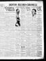 Newspaper: Denton Record-Chronicle (Denton, Tex.), Vol. 38, No. 236, Ed. 1 Wedne…