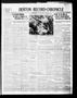 Newspaper: Denton Record-Chronicle (Denton, Tex.), Vol. 38, No. 250, Ed. 1 Frida…
