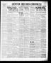 Newspaper: Denton Record-Chronicle (Denton, Tex.), Vol. 38, No. 262, Ed. 1 Frida…