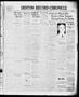 Thumbnail image of item number 1 in: 'Denton Record-Chronicle (Denton, Tex.), Vol. 38, No. 283, Ed. 1 Tuesday, July 11, 1939'.