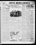 Newspaper: Denton Record-Chronicle (Denton, Tex.), Vol. 39, No. 35, Ed. 1 Saturd…