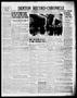 Newspaper: Denton Record-Chronicle (Denton, Tex.), Vol. 39, No. 78, Ed. 1 Monday…