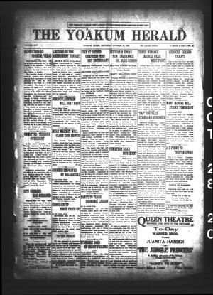 The Yoakum Herald (Yoakum, Tex.), Vol. 25, No. 40, Ed. 1 Thursday, October 28, 1920