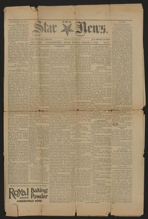The Star News. (Nacogdoches, Tex.), Vol. 13, No. 9, Ed. 1 Friday, March 4, 1892