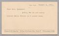 Thumbnail image of item number 1 in: '[Letter from Maison E. H. Glass, Inc. to Jeane Kempner, August 6, 1951]'.