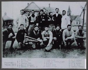 Primary view of object titled '[1910 Grandview Football Team]'.