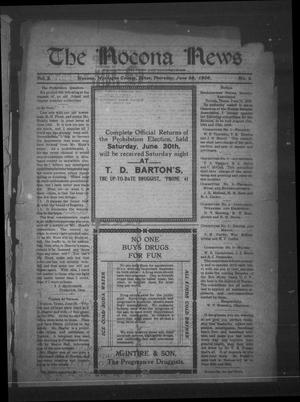 Primary view of object titled 'The Nocona News (Nocona, Tex.), Vol. 2, No. 4, Ed. 1 Thursday, June 28, 1906'.