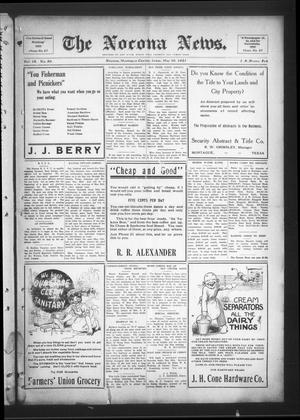 Primary view of The Nocona News. (Nocona, Tex.), Vol. 16, No. 50, Ed. 1 Friday, May 20, 1921