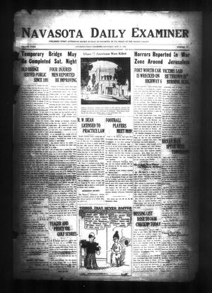 Primary view of Navasota Daily Examiner (Navasota, Tex.), Vol. 32, No. 172, Ed. 1 Saturday, August 31, 1929