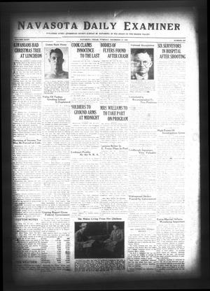Primary view of Navasota Daily Examiner (Navasota, Tex.), Vol. 35, No. 265, Ed. 1 Tuesday, December 19, 1933