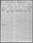 Primary view of El Paso Herald (El Paso, Tex.), Ed. 1, Tuesday, May 25, 1915