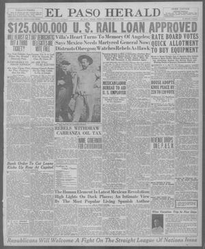 Primary view of El Paso Herald (El Paso, Tex.), Ed. 1, Friday, May 21, 1920