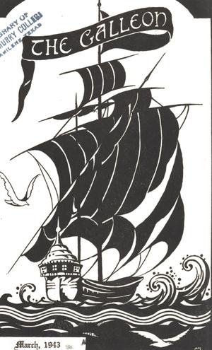Primary view of object titled 'The Galleon, Volume 18, Number 2, March 1942'.