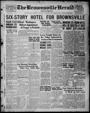 Primary view of object titled 'The Brownsville Herald (Brownsville, Tex.), Vol. 30, No. 60, Ed. 1 Saturday, September 1, 1923'.