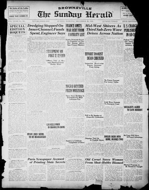 Primary view of object titled 'The Brownsville Sunday Herald (Brownsville, Tex.), Vol. 32, No. 186, Ed. 1 Sunday, December 28, 1924'.