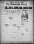 Thumbnail image of item number 1 in: 'The Brownsville Herald (Brownsville, Tex.), Vol. 33, No. 258, Ed. 1 Friday, March 19, 1926'.