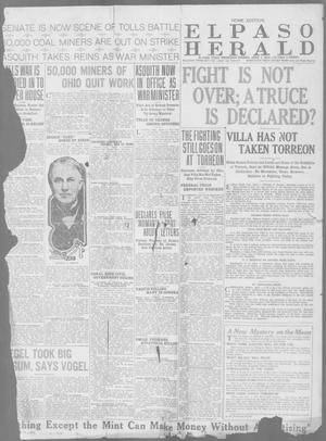 Primary view of object titled 'El Paso Herald (El Paso, Tex.), Ed. 1, Wednesday, April 1, 1914'.