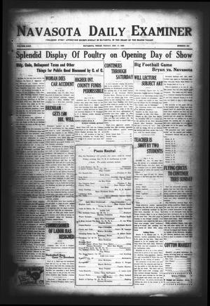 Primary view of object titled 'Navasota Daily Examiner (Navasota, Tex.), Vol. 29, No. 266, Ed. 1 Friday, December 17, 1926'.